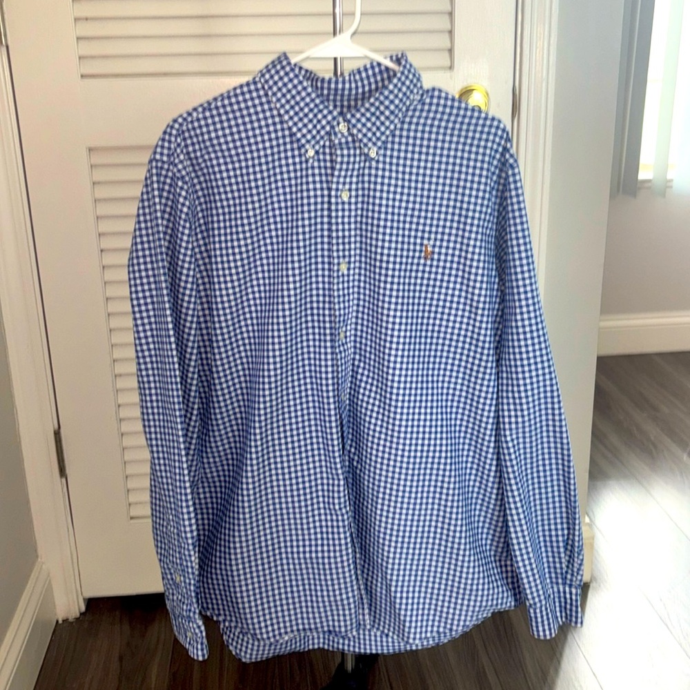 Blue Ralph Lauren Button Up Men’s XL